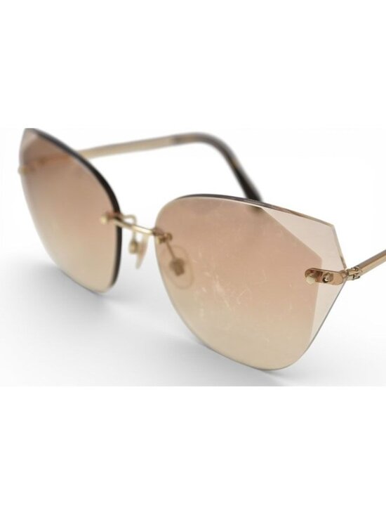 Chanel Sunglasses Eyewear Rimless Light Brown 4237 main image 6